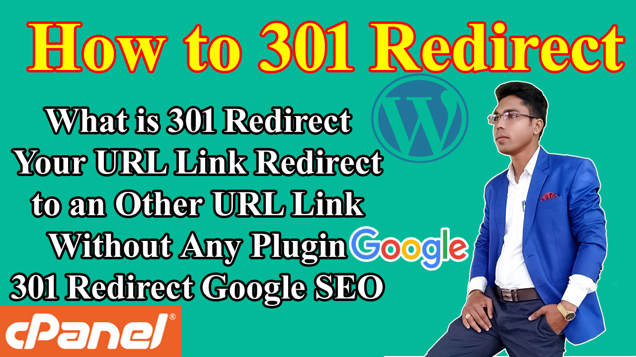 How to Make 301 Redirect URL | htaccess code 301 redirect
